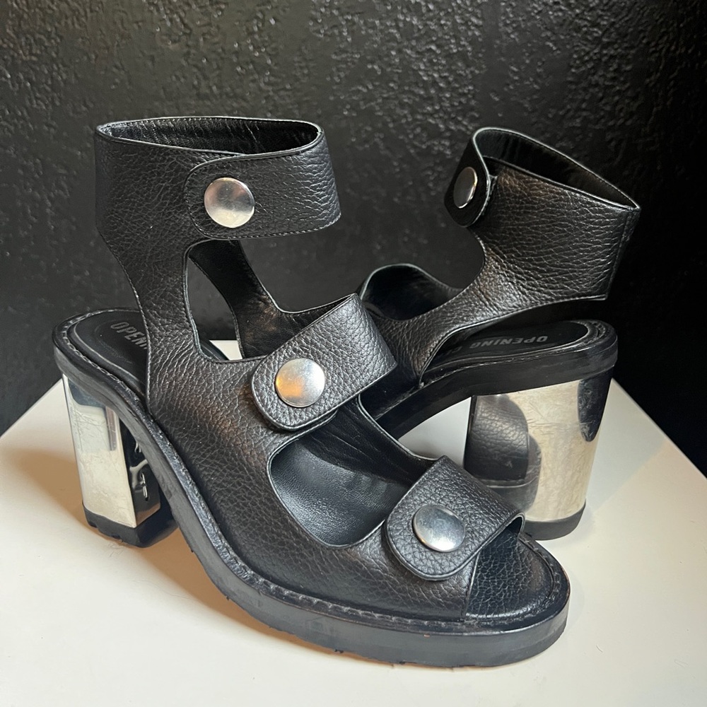 Opening Ceremony Isa Leather Heels